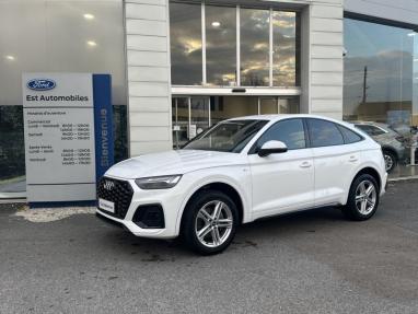 Voir le détail de l'offre de cette AUDI Q5 Sportback 40 TDI Mild Hybrid 204ch S line quattro S tronic 7 de 2021 en vente à partir de 563.74 €  / mois