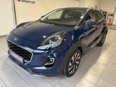 Voir le détail de l'offre de cette FORD Puma 1.0 Flexifuel 125ch S&S mHEV Titanium de 2022 en vente à partir de 21 399 € 