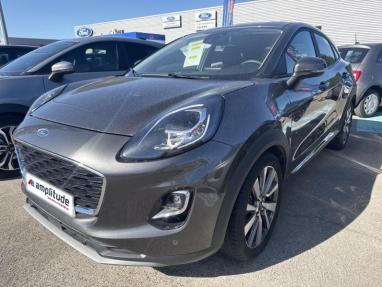 Voir le détail de l'offre de cette FORD Puma 1.0 EcoBoost 125 ch mHEV Titanium X 6cv de 2021 en vente à partir de 192.97 €  / mois