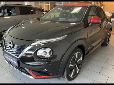 Voir le détail de l'offre de cette NISSAN Juke 1.6 Hybrid 143ch N-Design 2023 de 2023 en vente à partir de 240.52 €  / mois