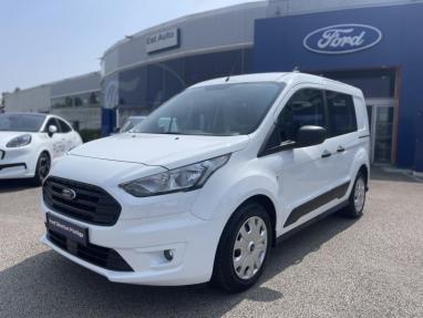 Voir le détail de l'offre de cette FORD Transit Connect L1 1.5 EcoBlue 100ch Cabine Approfondie Trend BVA de 2022 en vente à partir de 269.38 €  / mois