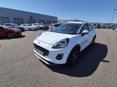 Voir le détail de l'offre de cette FORD Puma 1.0 EcoBoost 125ch mHEV Titanium de 2020 en vente à partir de 212.6 €  / mois