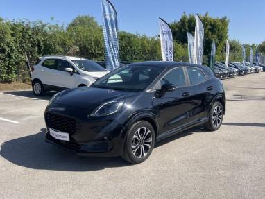 Voir le détail de l'offre de cette FORD Puma 1.0 Flexifuel 125ch S&S mHEV ST-Line de 2022 en vente à partir de 235.2 €  / mois