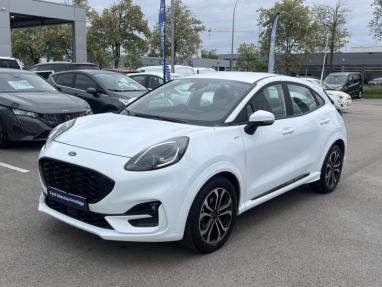 Voir le détail de l'offre de cette FORD Puma 1.0 EcoBoost 125ch S&S mHEV ST-Line Powershift de 2023 en vente à partir de 223.39 €  / mois