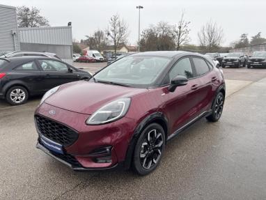 Voir le détail de l'offre de cette FORD Puma 1.0 Flexifuel 125ch S&S mHEV ST-Line X Vivid Ruby Edition de 2023 en vente à partir de 242.26 €  / mois